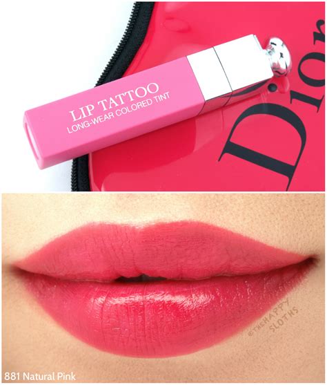 dior addict lip tattoo 试色|Dior lipstick.